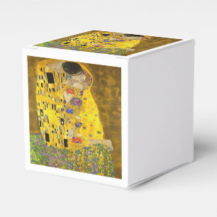 Die Liebhaber küssen Kunstharz akryllische Malerei Geschenkschachtel