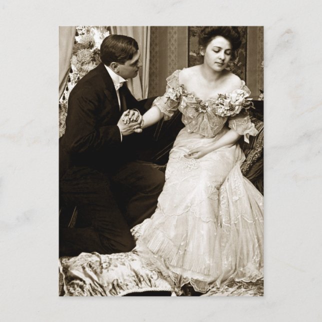 Die Liebhaber Postkarte (Vorderseite)