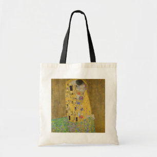 Die Liebhaber, sich küssend, von Gustav Klimt Tragetasche