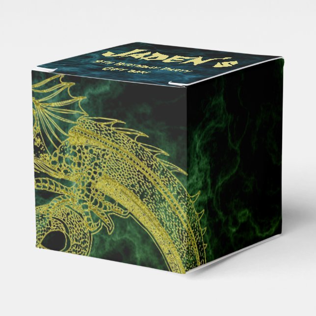 Die Lieblingsbox des Goldenen Drachen Geschenkschachtel (Vorderseite)