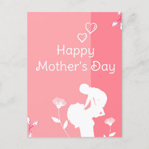 Die Lieblingsfarbenkarte der Mama Feiertagspostkarte