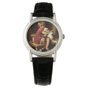 Die Lieblingskatze des jungen Mädchens (Perrault) Armbanduhr