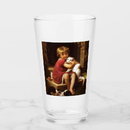 Die Lieblingskatze des jungen Mädchens (Perrault) Glas