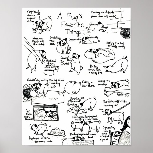 Die Lieblingssachen eines Mops, Teil II Poster (Vorne)