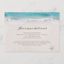 Die Liegestühle am Sandstrand Begleitkarte