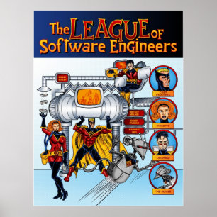 Die Liga der Softwareingenieure Poster