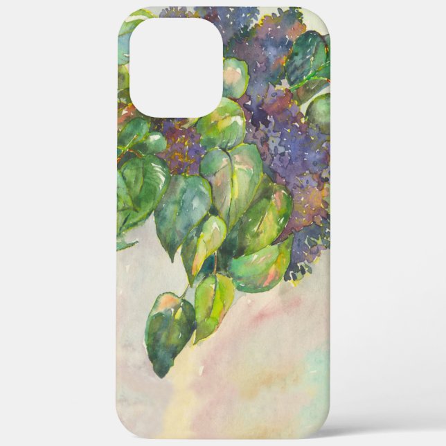 die lila Blüten Case-Mate iPhone Hülle (Rückseite)