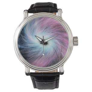 Die LILA COSMOS-Uhr Armbanduhr