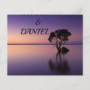 DIE LILA EINLADUNG FLYER