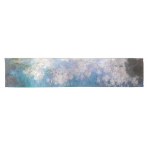 Die Lilien des Wassers - die Wolken, Claude Monet Kurzer Tischläufer