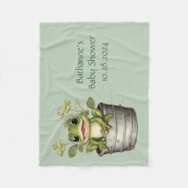 Die Lily Pads im Leben Fleecedecke