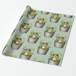 Die Lily Pads im Leben Geschenkpapier