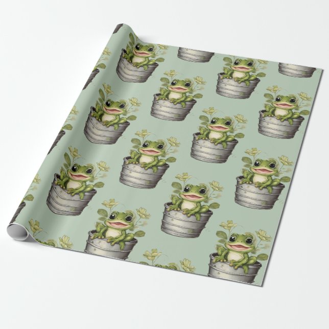 Die Lily Pads im Leben Geschenkpapier (Ungerollt)