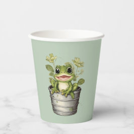 Die Lily Pads im Leben Pappbecher