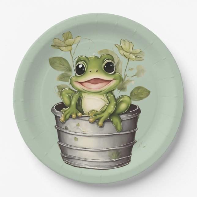 Die Lily Pads im Leben Pappteller (Vorderseite)