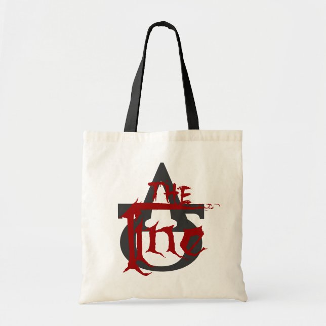 Die Linie Logotaschen Tragetasche (Vorne)