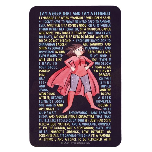 Die Litanei der Griechen für den Feminismus Magnet (Vertikal)