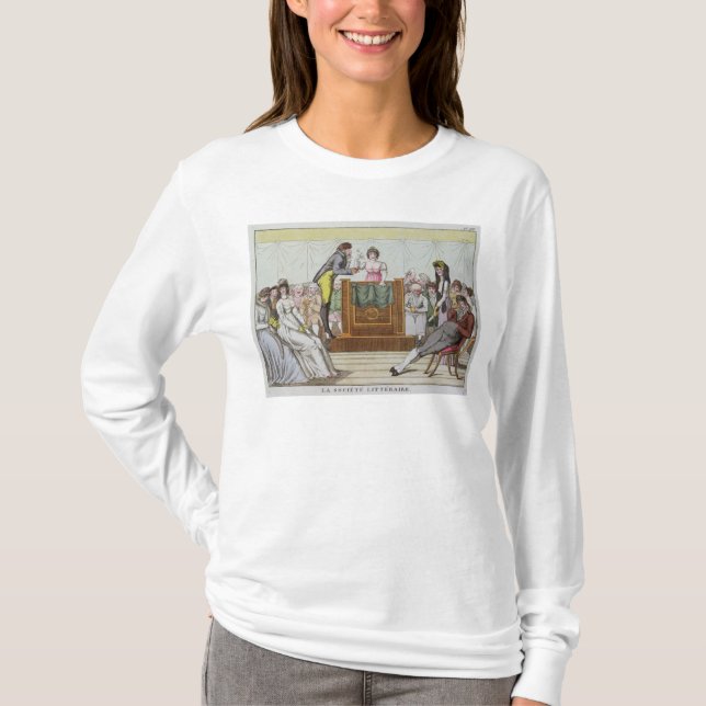 Die literarische Gesellschaft T-Shirt (Vorderseite)