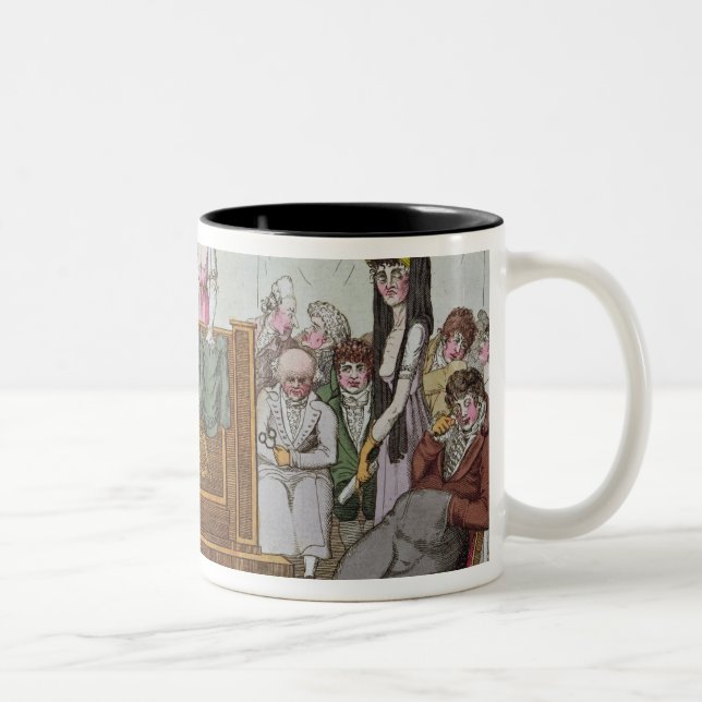 Die literarische Gesellschaft Zweifarbige Tasse (Rechts)