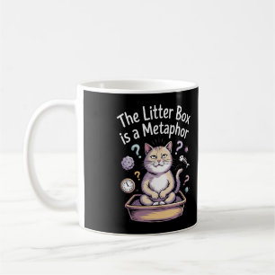 Die Litterbox ist eine Metapher Kaffeetasse