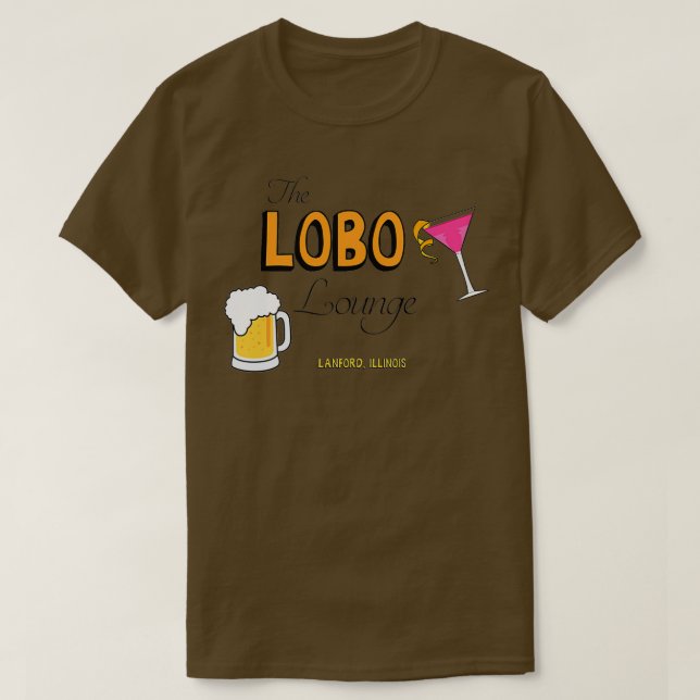 Die Lobo Lounge Roseanne T-Shirt (Design vorne)