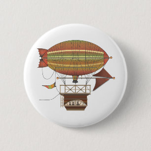 Die Locke Mietpferd Luftschiff-Flugmaschine Button