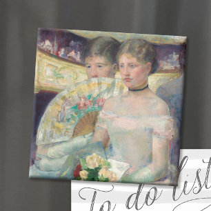 Die Loge   Mary Cassatt Magnet