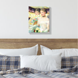 Die Loge von Mary Cassatt Leinwanddruck
