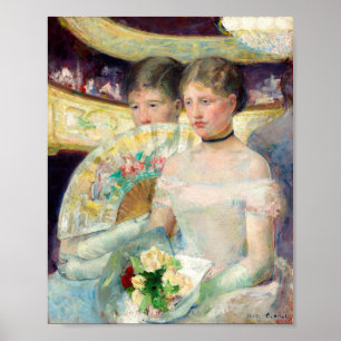 Die Loge von Mary Cassatt Poster