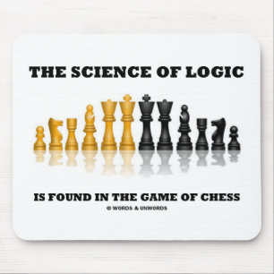 Die Logikwissenschaft findet sich im Schachspiel Mousepad