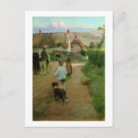 Die Loiter, 1888 (Öl auf Leinwand)