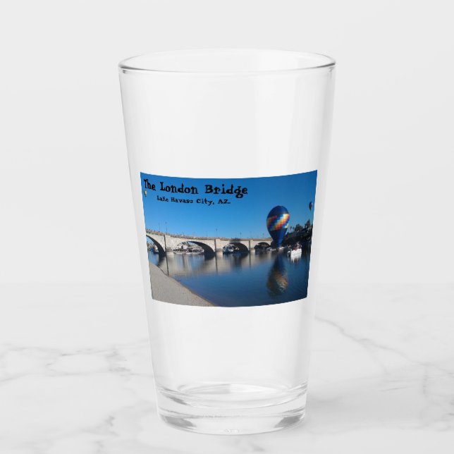 Die London Bridge, Lake Havasu, AZ. Glas (Vorderseite)