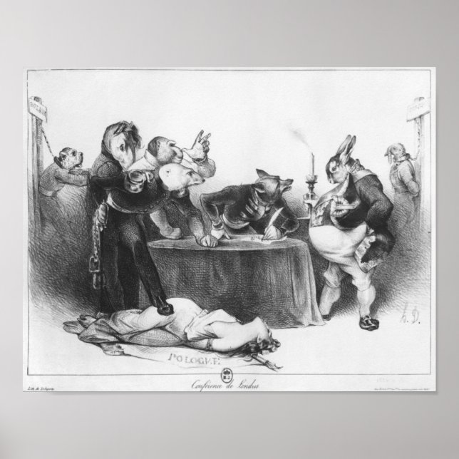 Die Londoner Konferenz von 1832 Poster (Vorne)