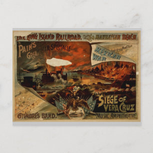 Die Long Island Eisenbahn Postkarte