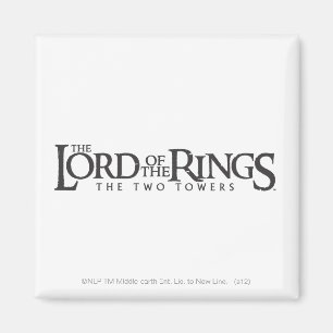 DIE LORD DES RINGS-Horizontallogos Magnet