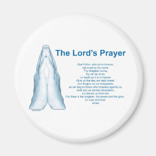 Die Lords Prayer Magnet