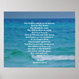 DIE LORDS PRAYER POSTER