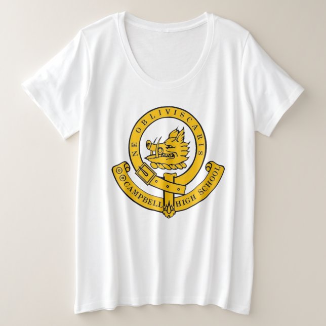 Die Lose-Lose-Lose-Abzeichen für Frauen Große Größe T-Shirt (Design vorne)