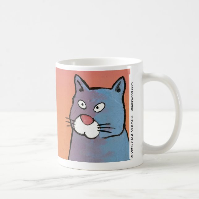 Die Lösung $12,95 der Katze Kaffeetasse (Rechts)