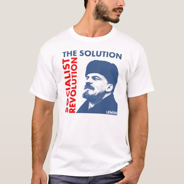 Die Lösung: Sozialistische Revolution T-Shirt (Vorderseite)