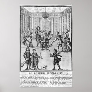 Die Lotterie des Harlekins Poster