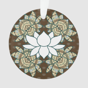 Die Lotus-Akrylverzierung Ornament