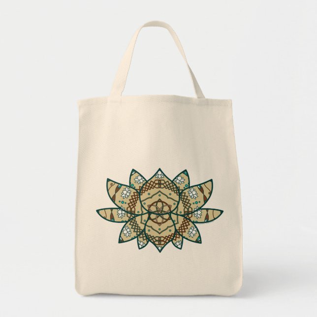 Die Lotus-Tasche Tragetasche (Vorne)