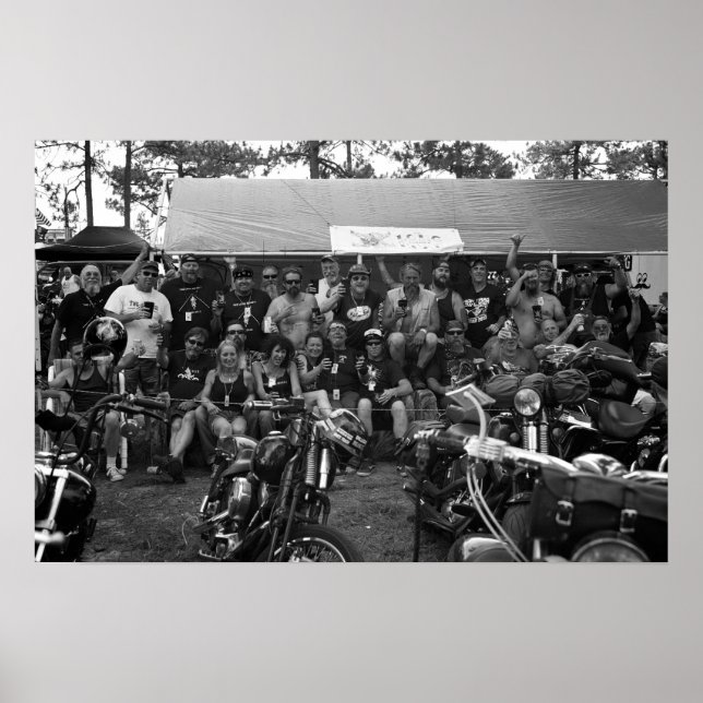 Die Lounge B&W Poster (Vorne)