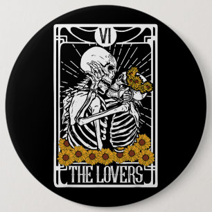 Die Lovers Tarot Card Reading Hexenhalle Button