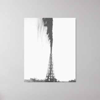 Die Lucas Gusher Leinwanddruck