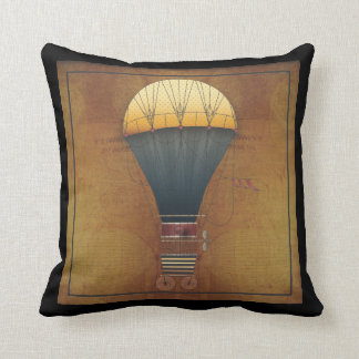 Die Luftschiff Abeelle Steampunk Flugmaschine Kissen