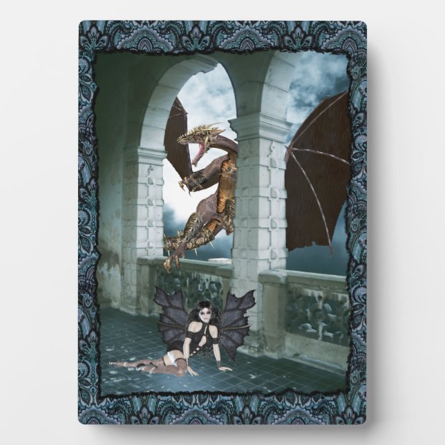 Die Lüge des Drachen Fotoplatte (Vorderseite)
