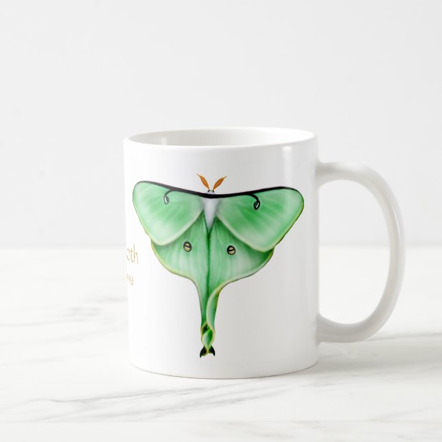 Die Luna-Motten-Tasse Kaffeetasse (Rechts)
