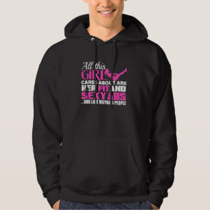 Die lustige Fitness für Frauen, alle diese Girl Ca Hoodie